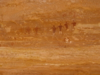 Pictographs in Grand Gulch